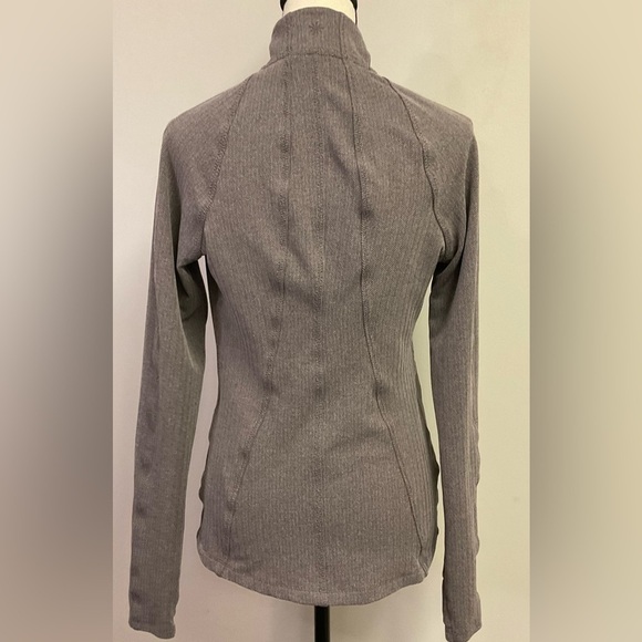 Athleta Hope Herringbone Zip Up Yoga Jacket - Picture 6 of 9